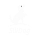 SiliDog - The Silent Pet Tag White