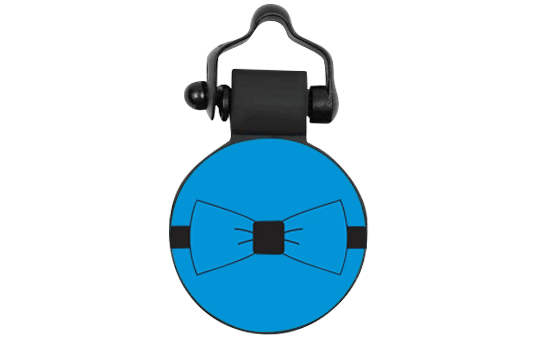 Blue BowTie - SiliDog - The Silent Pet Tag