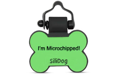 Green Bone - SiliDog - The Silent Pet Tag