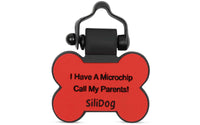 Red Bone - SiliDog - The Silent Pet Tag