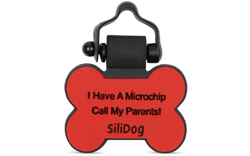 Red Bone - SiliDog - The Silent Pet Tag
