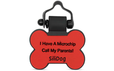 Red Bone - SiliDog - The Silent Pet Tag