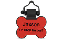Red Bone - SiliDog - The Silent Pet Tag