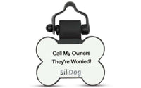 White Bone - SiliDog - The Silent Pet Tag