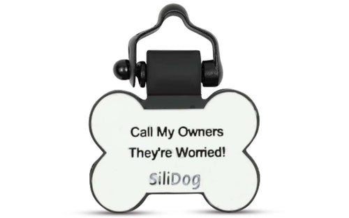 White Bone - SiliDog - The Silent Pet Tag