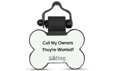 White Bone - SiliDog - The Silent Pet Tag