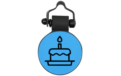 Blue Birthday Cake