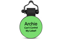Green Circle - SiliDog - The Silent Pet Tag