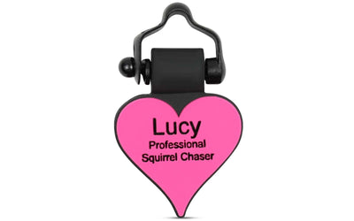 Pink Heart - SiliDog - The Silent Pet Tag
