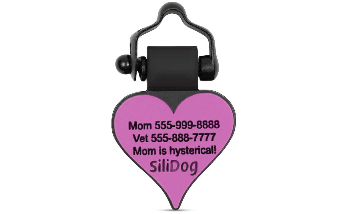Purple Heart - SiliDog - The Silent Pet Tag