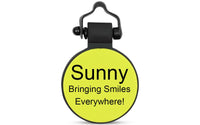Yellow MiniTag - SiliDog - The Silent Pet Tag
