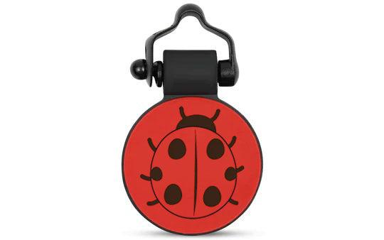 Red LadyBug - SiliDog - The Silent Pet Tag