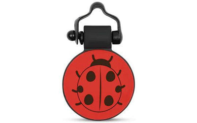 Red LadyBug - SiliDog - The Silent Pet Tag