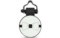 White BowTie - SiliDog - The Silent Pet Tag