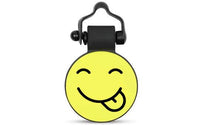 Yellow SillyFace - SiliDog - The Silent Pet Tag