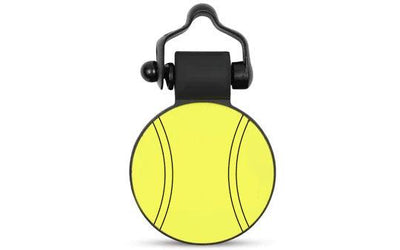 Yellow Tennis Ball - SiliDog - The Silent Pet Tag