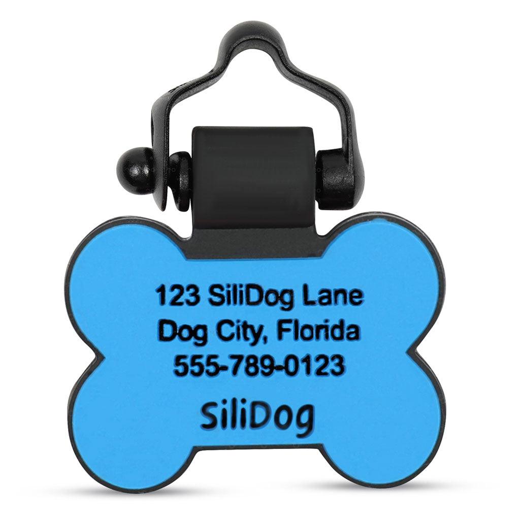 Blue Bone - SiliDog - The Silent Pet Tag