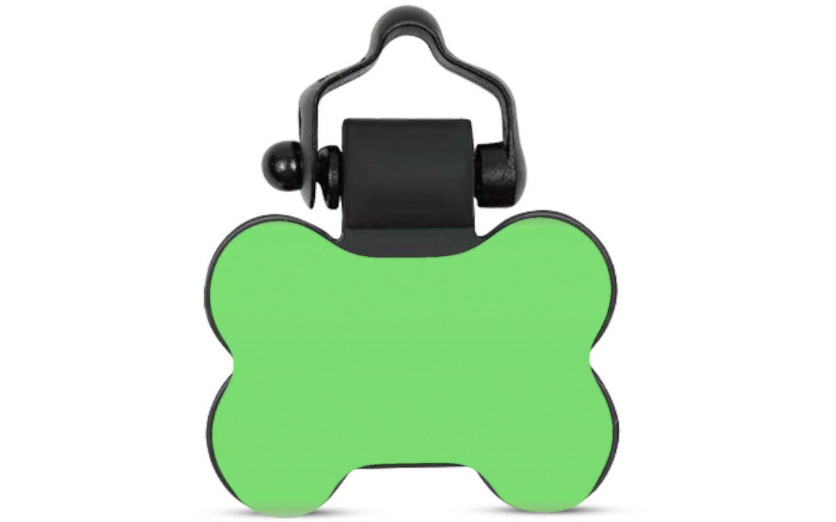 Green bone tag back