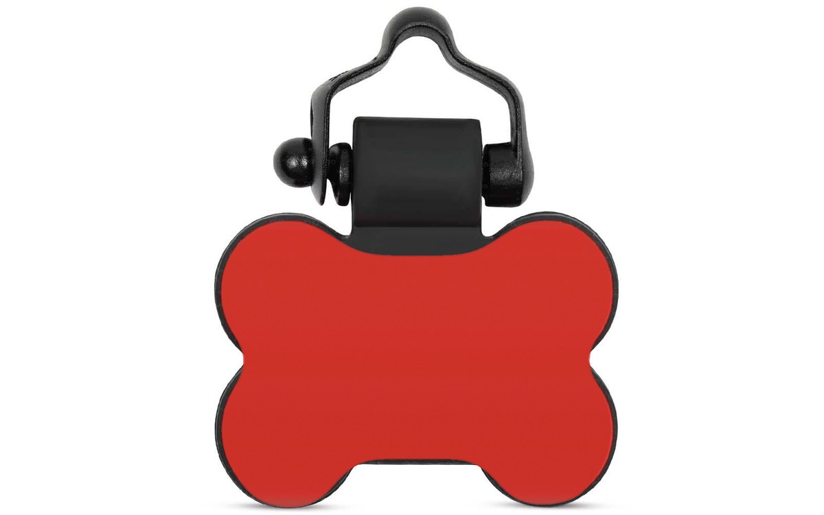 Red bone tag front