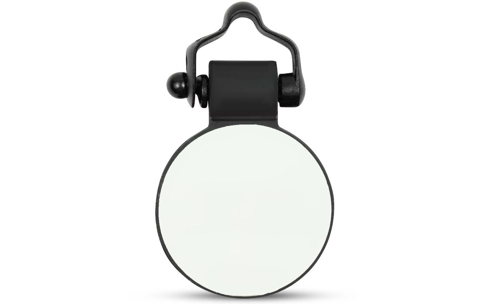 White circle tag back