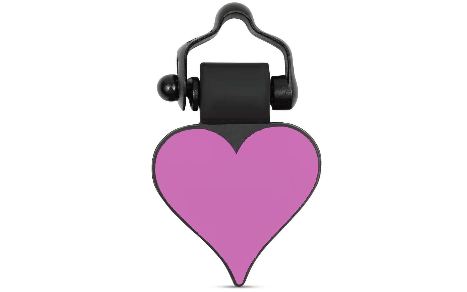 Purple heart tag back