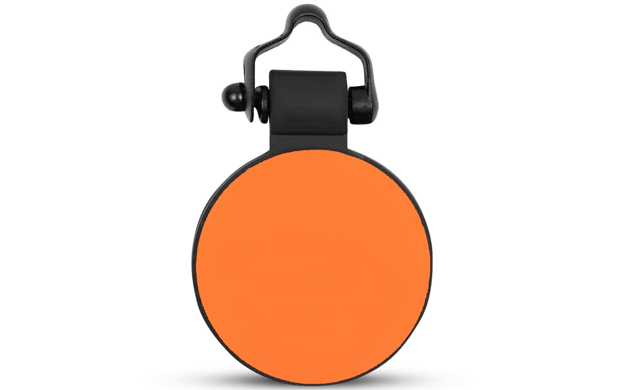 Orange minitag tag front