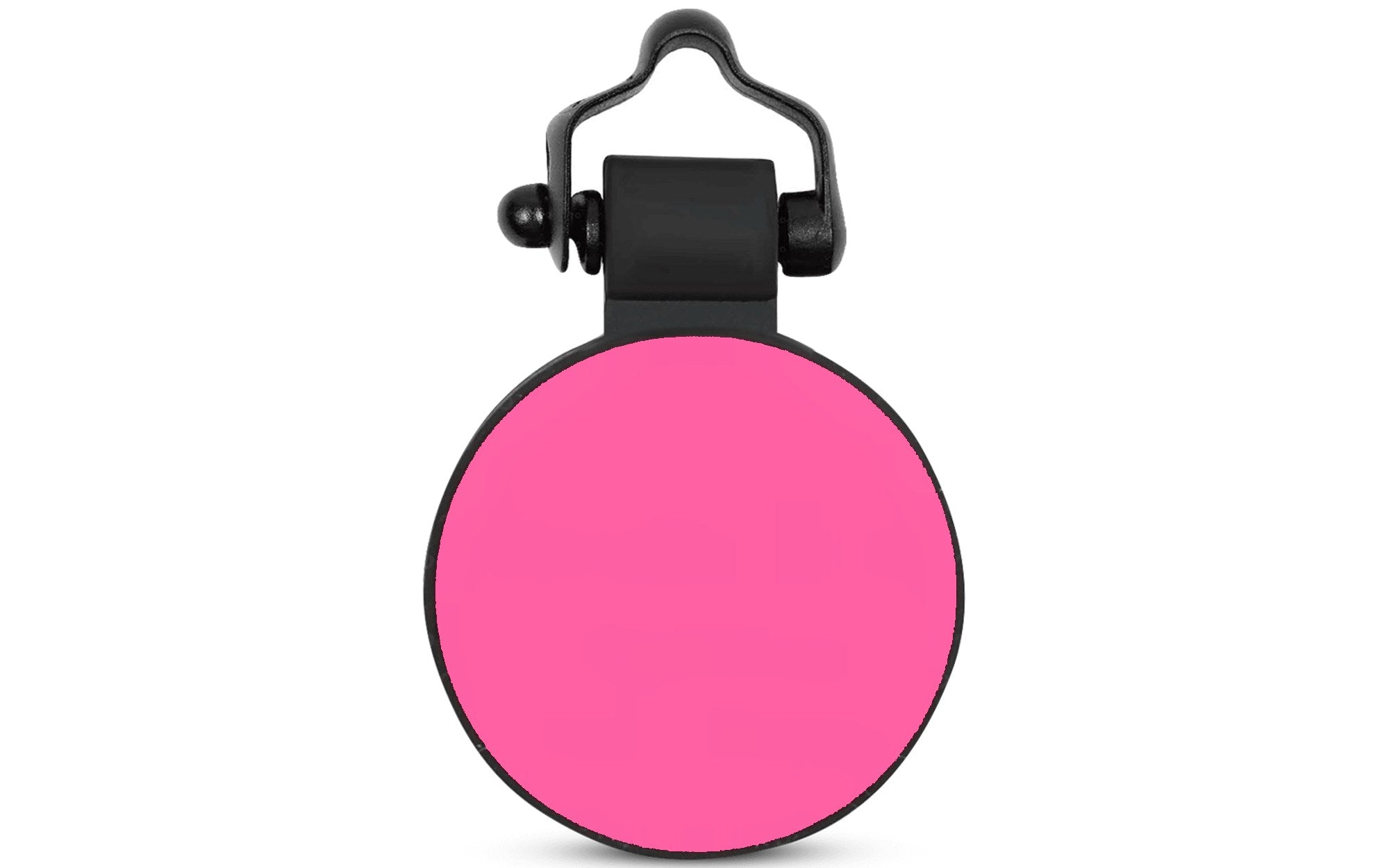Pink minitag tag front