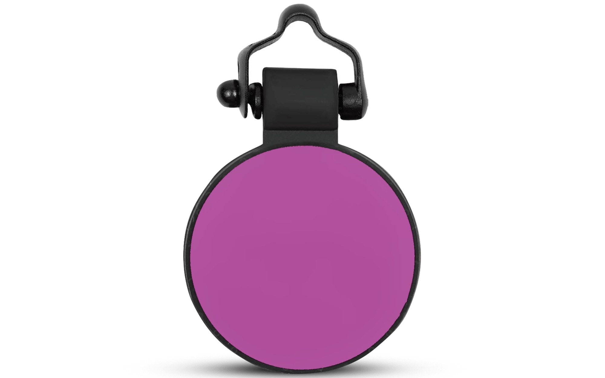 Purple minitag tag front