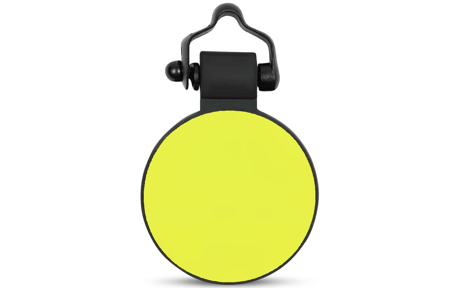Yellow minitag tag back