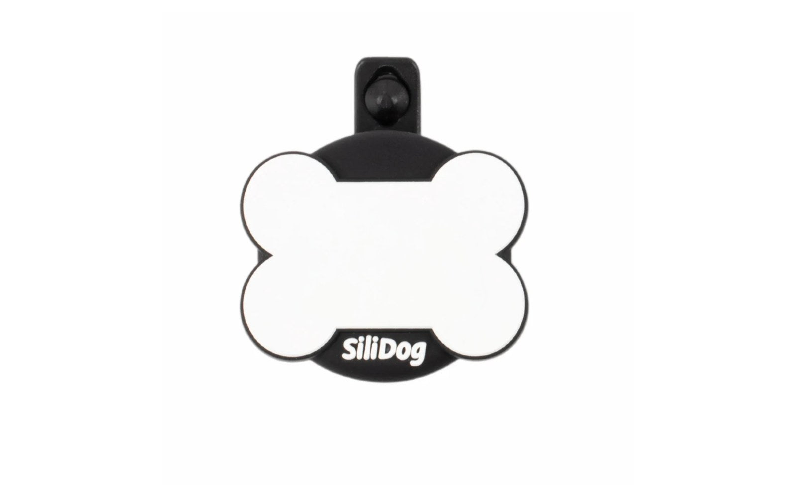 White smarttag tag front